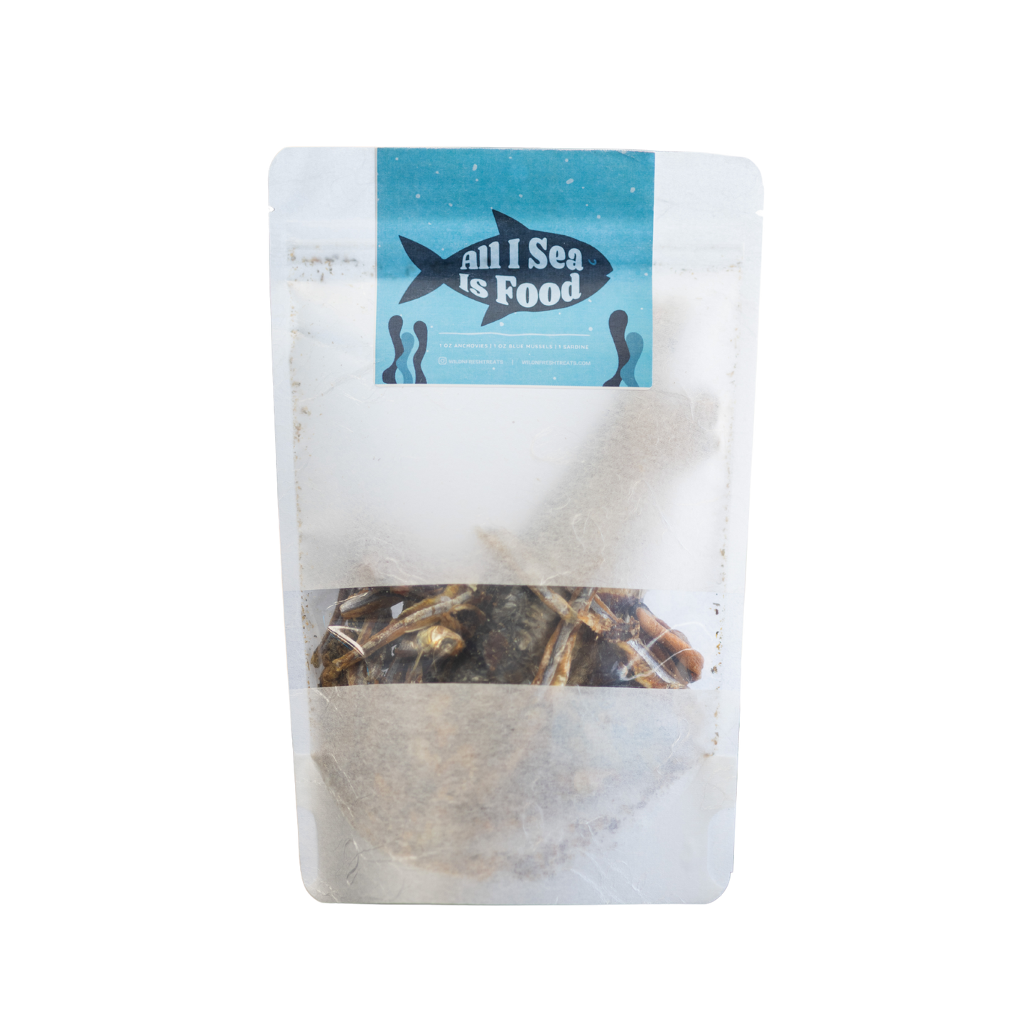Wild N Fresh All I Sea Is Food Anchovies, Blue Mussels, and Sardines
