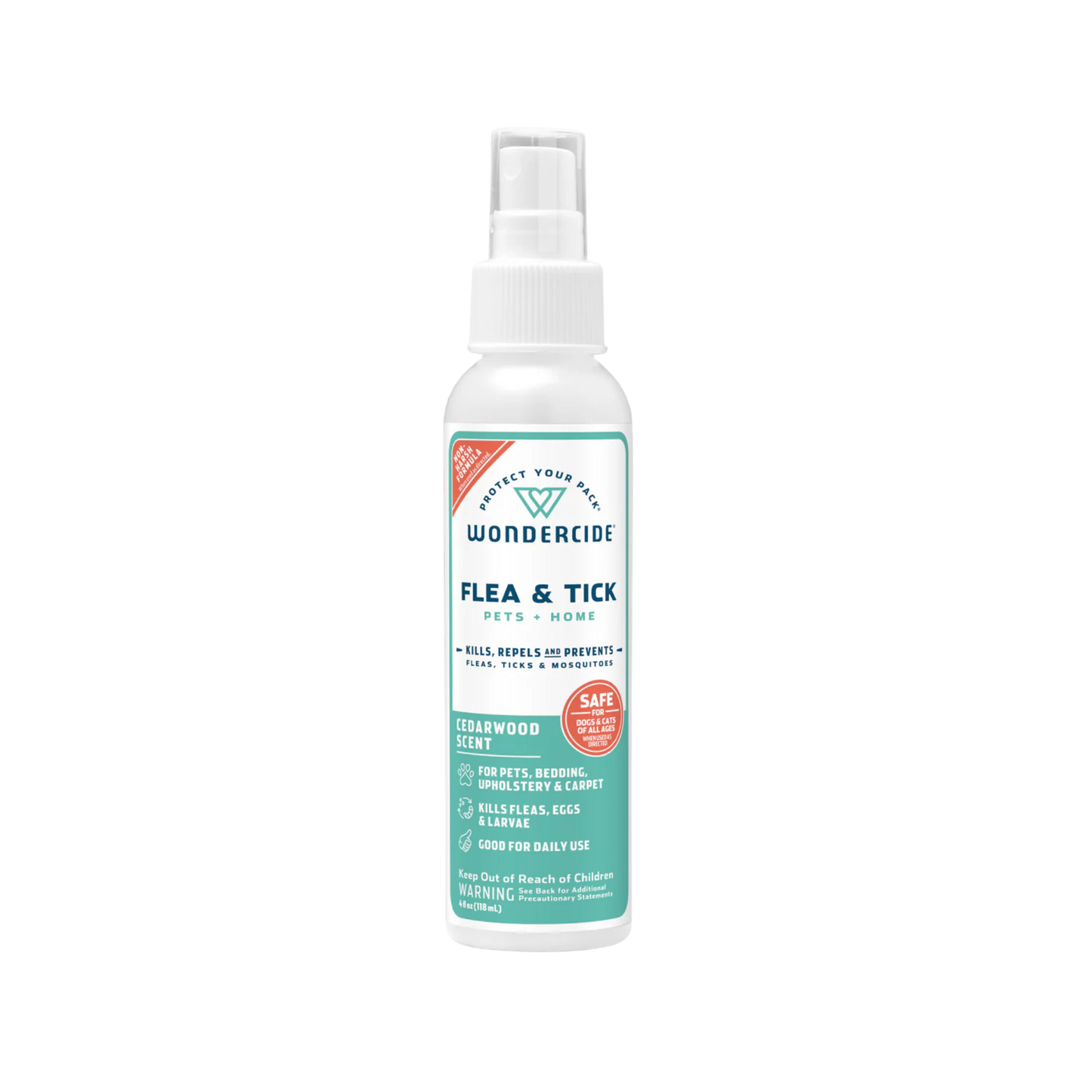 Wondercide Flea & Tick Spray for Pets + Home with Natural Essential Oils