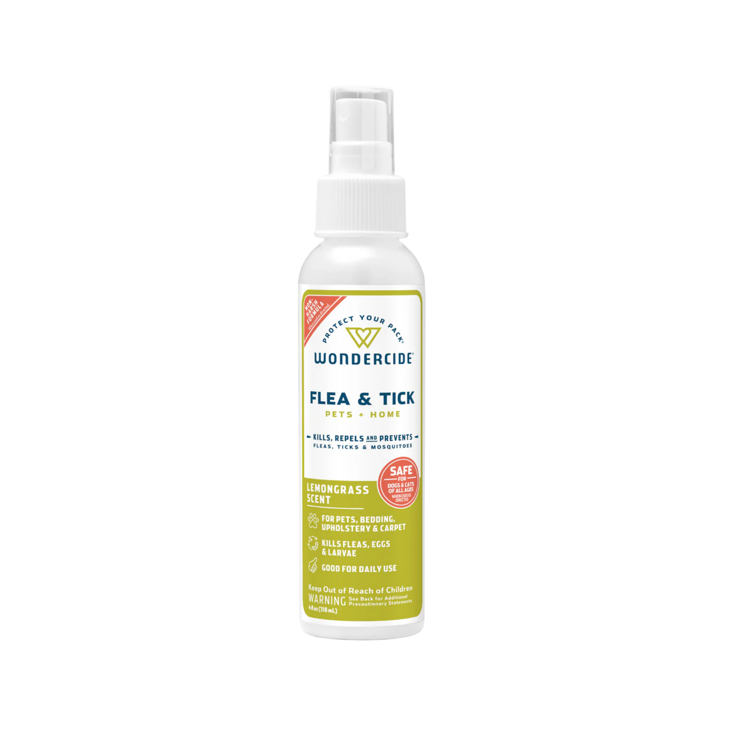 Wondercide Flea & Tick Spray for Pets + Home with Natural Essential Oils