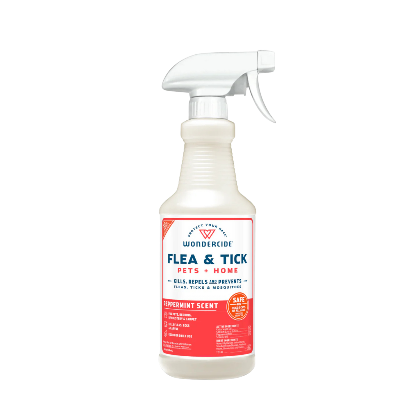 Wondercide Flea & Tick Spray for Pets + Home with Natural Essential Oils