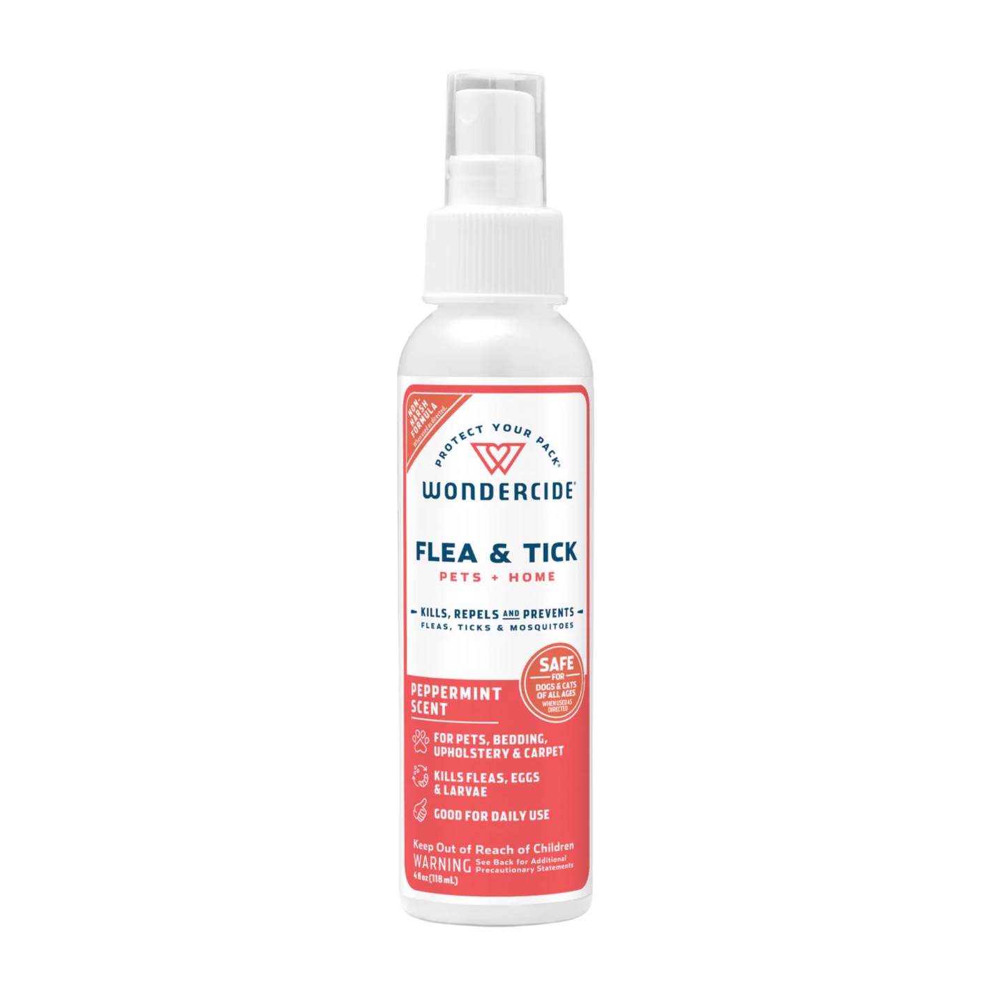 Wondercide Flea & Tick Spray for Pets + Home with Natural Essential Oils