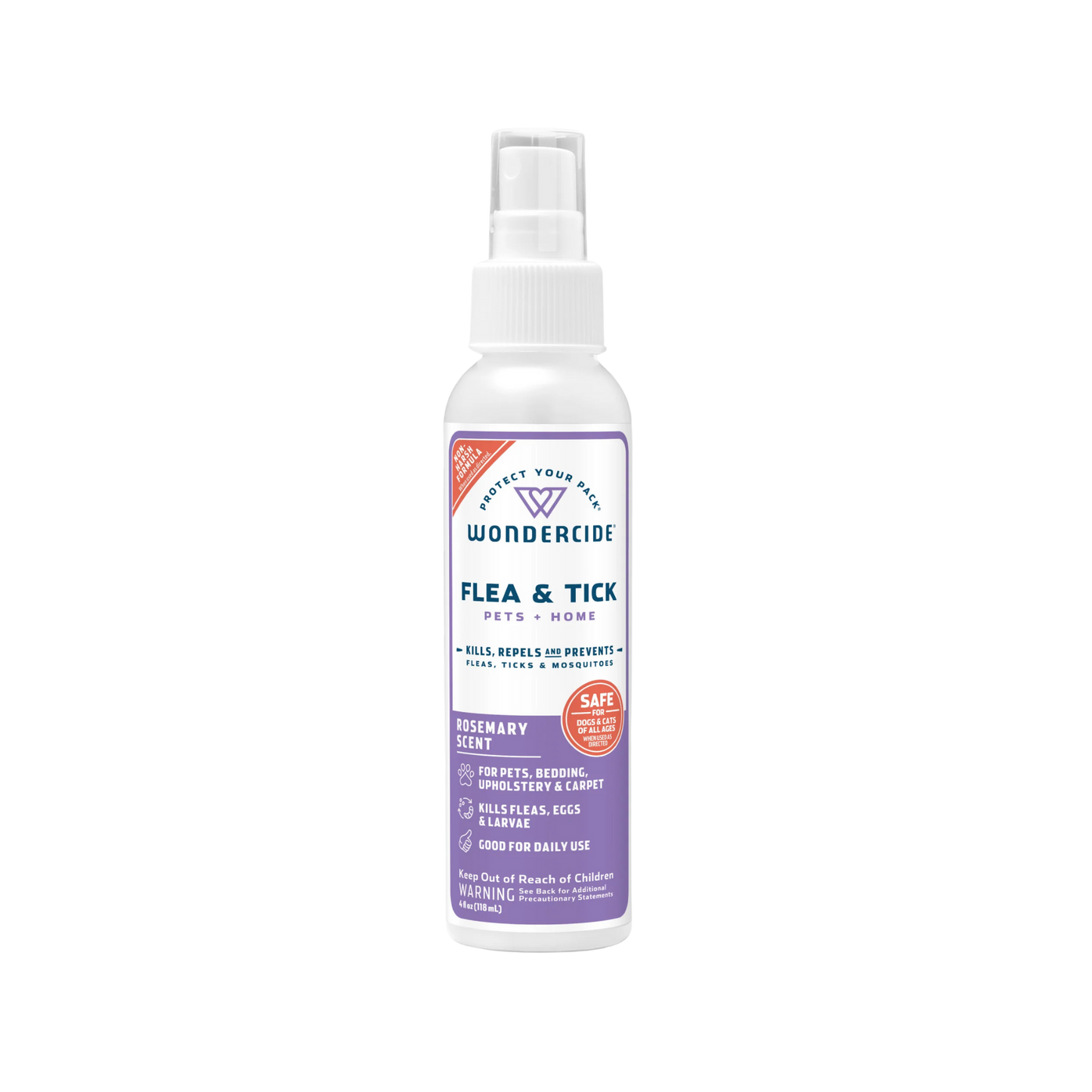Wondercide Flea & Tick Spray for Pets + Home with Natural Essential Oils