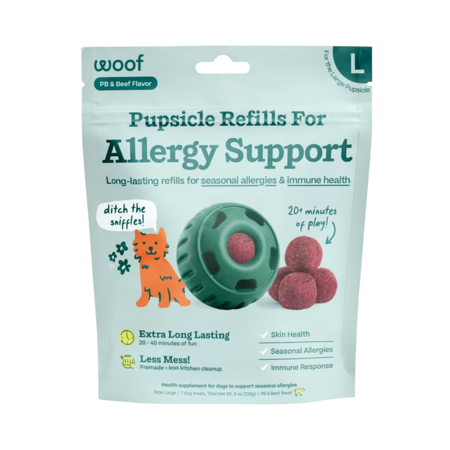 Woof Allergy & Immunity Pops