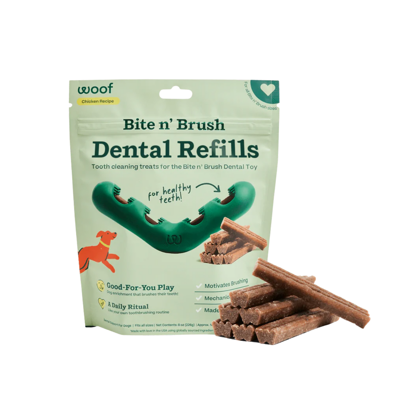 Woof Bite n' Brush Dental Refills