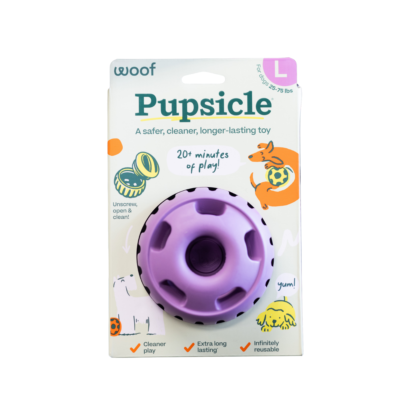 Woof Pupsicle Enrichment Toy