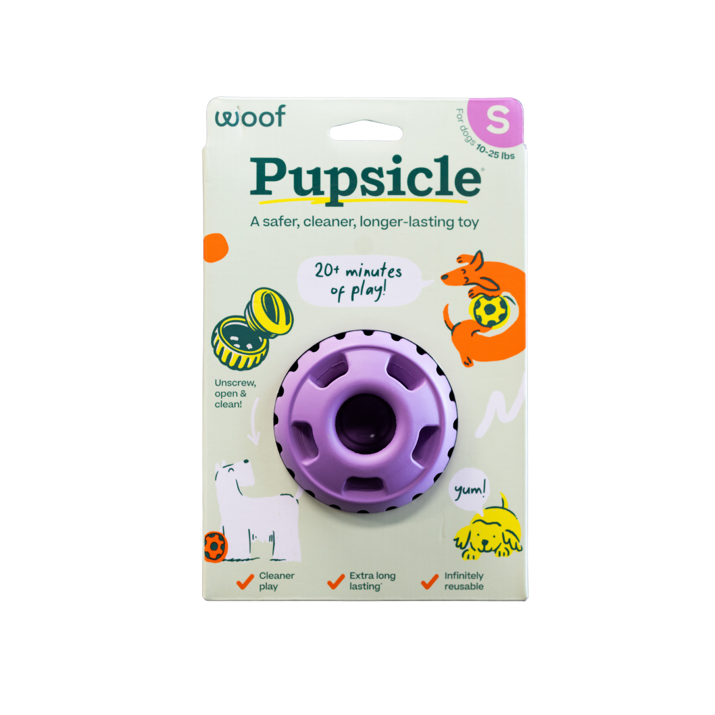 Woof Pupsicle Enrichment Toy