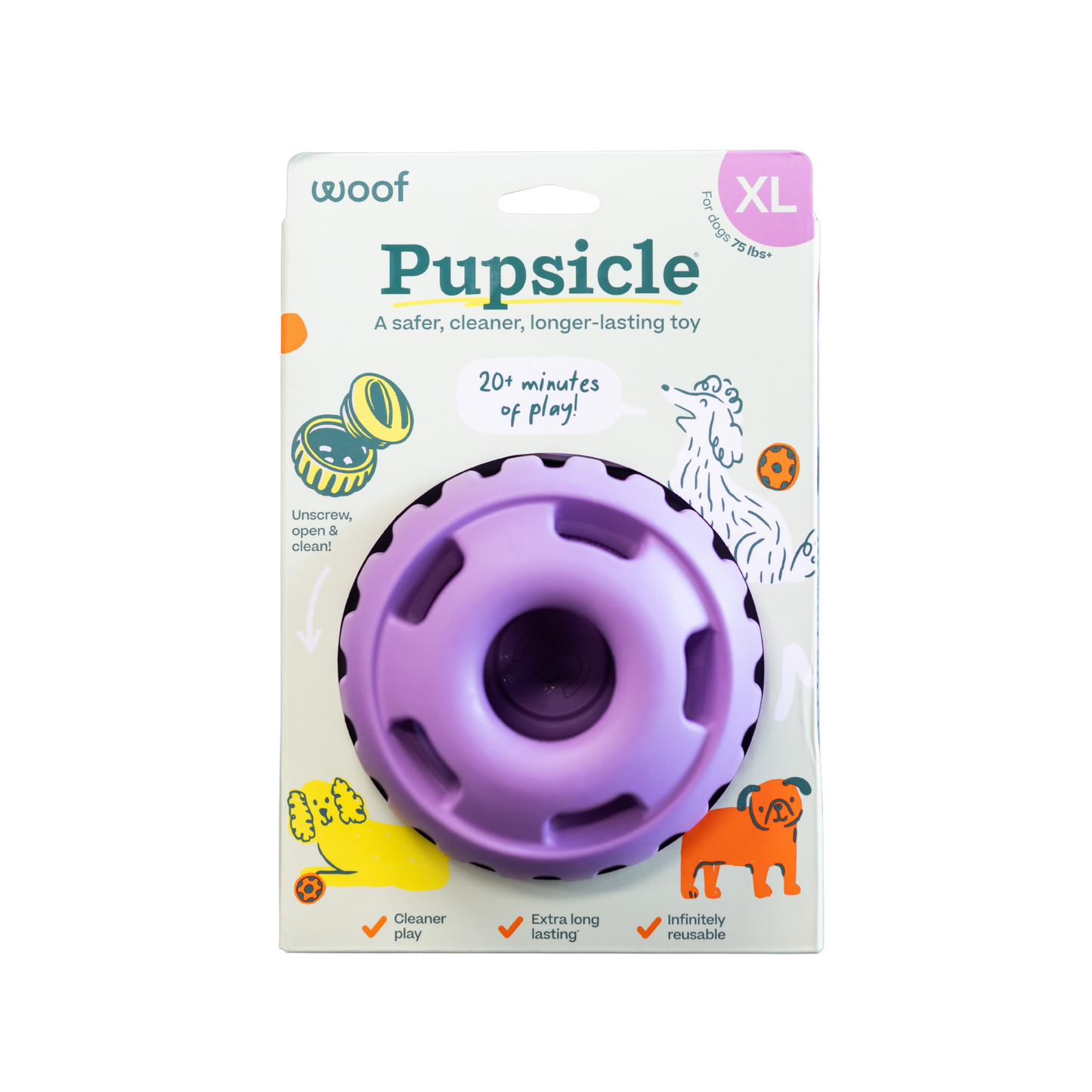 Woof Pupsicle Enrichment Toy