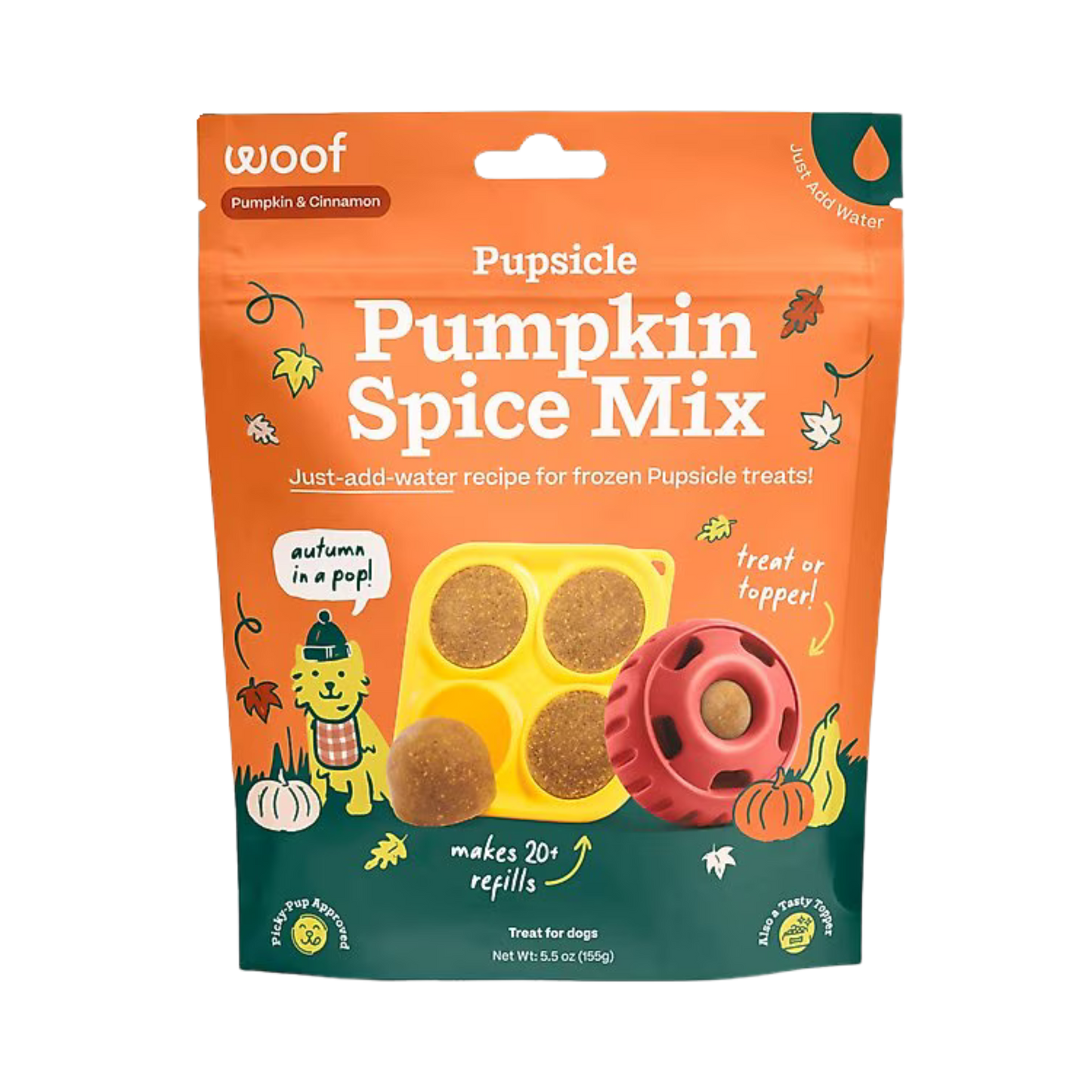 Woof Pumpkin Spice Pupsicle Mix
