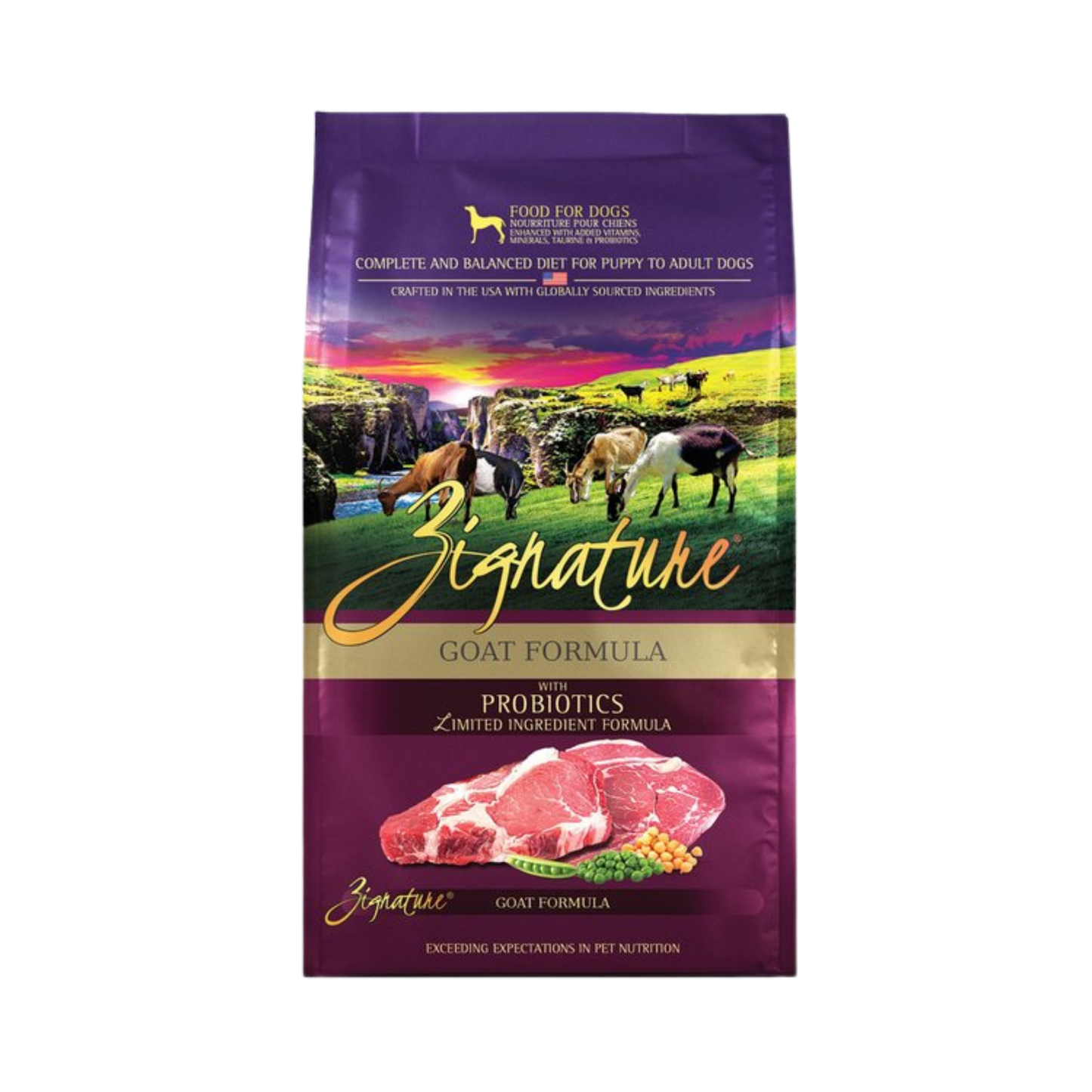Zignature Goat Formula Dry Dog Food