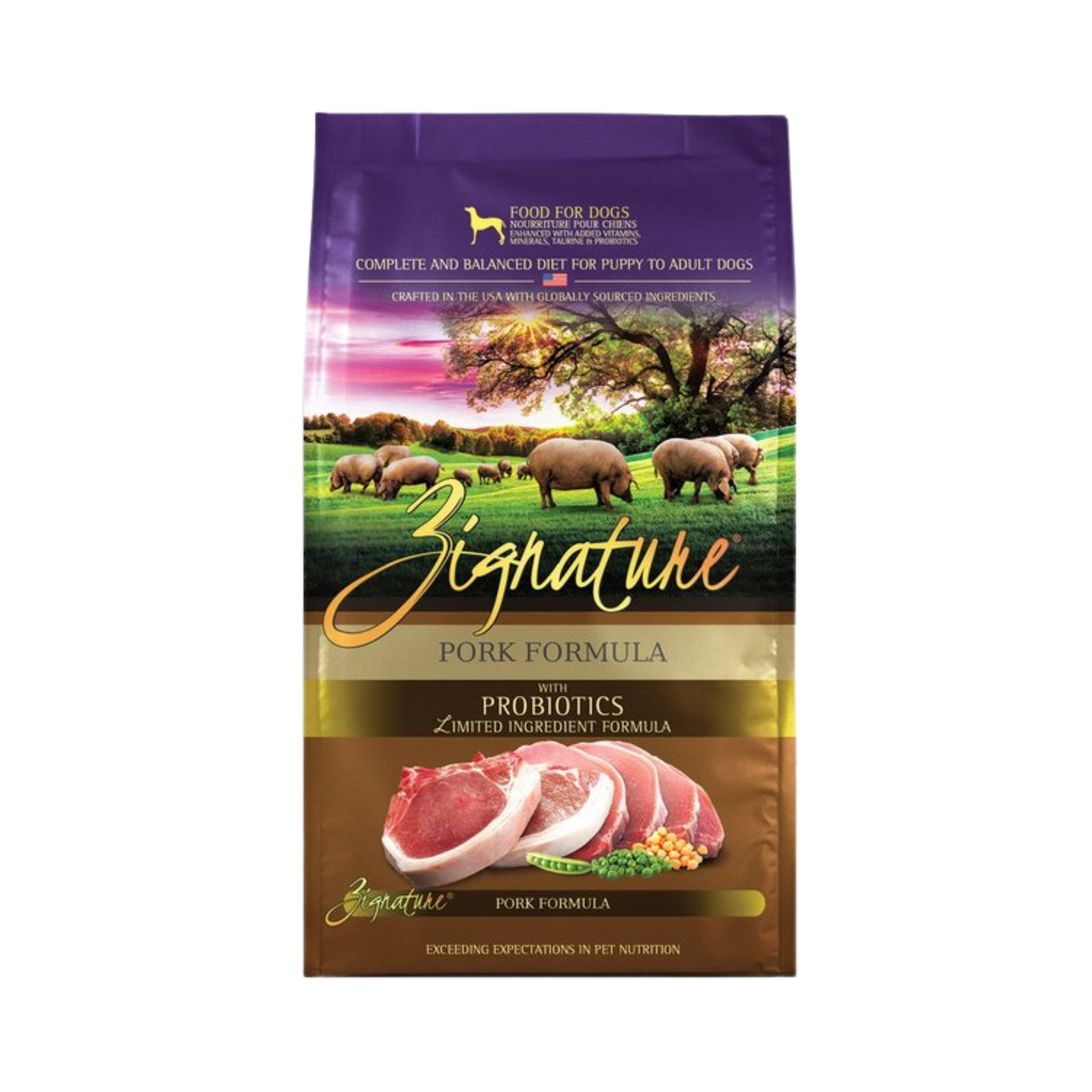 Zignature Pork Formula Dry Dog Food