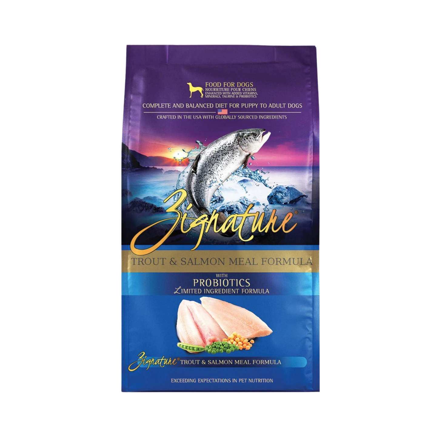Zignature Trout & Salmon Formula Dry Dog Food