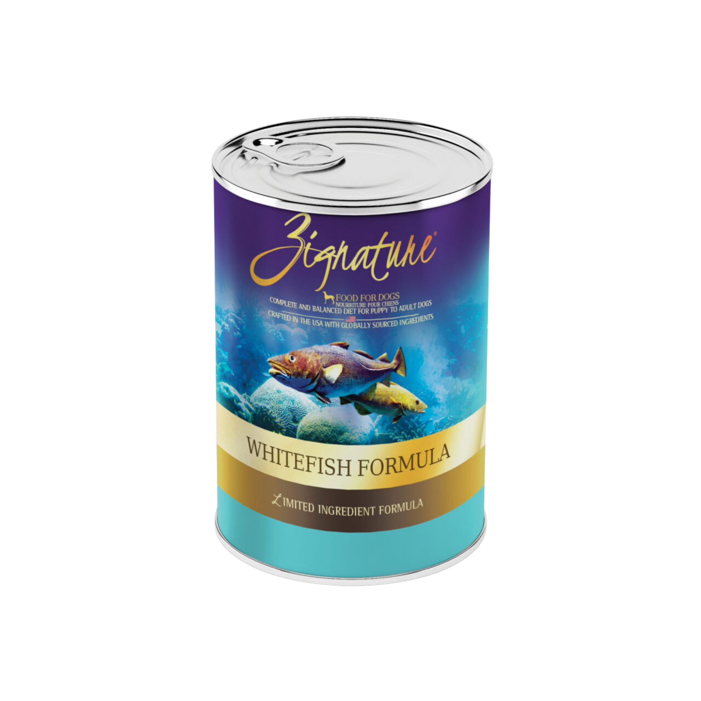 Zignature Wet Dog Food Whitefish Formula