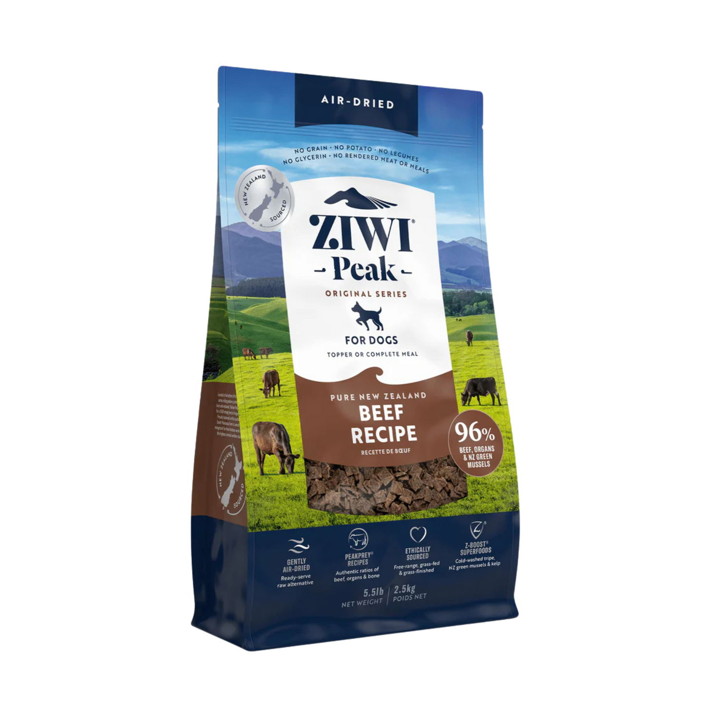 Ziwi Peak Air-Dried Beef Recipe Dog Food