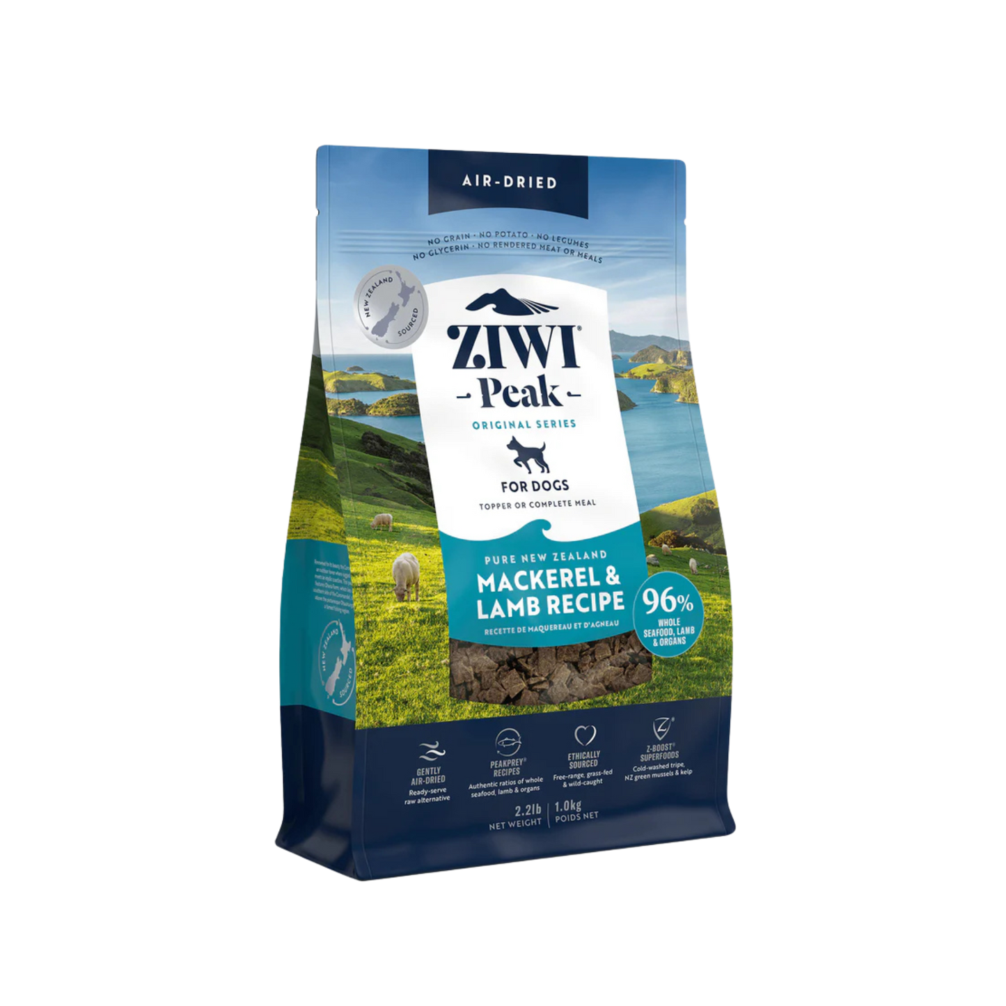 Ziwi Peak Air-Dried Lamb & Mackerel Recipe Dog Food