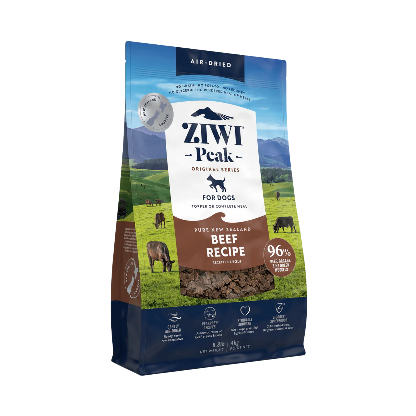 Ziwi Peak Air-Dried Beef Recipe Dog Food