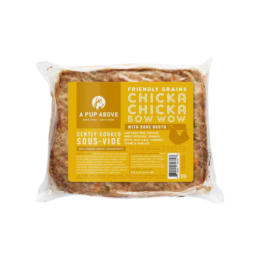 A Pup Above Chicka Chicka Bow Wow Gently Cooked Dog Food