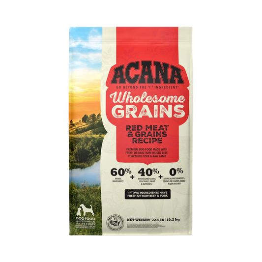Acana Wholesome Grains, Red Meat & Grains Recipe Dry Dog Food
