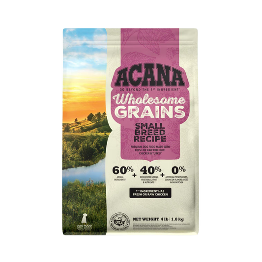Acana Wholesome Grains, Small Breed Recipe Dry Dog Food