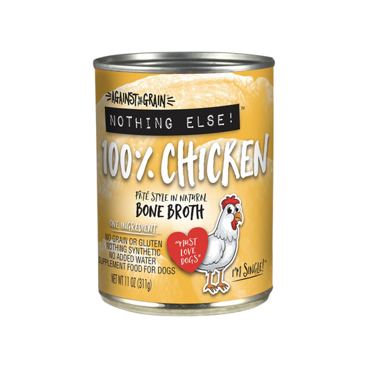 Against The Grain Nothing Else 100% Chicken Wet Dog Food