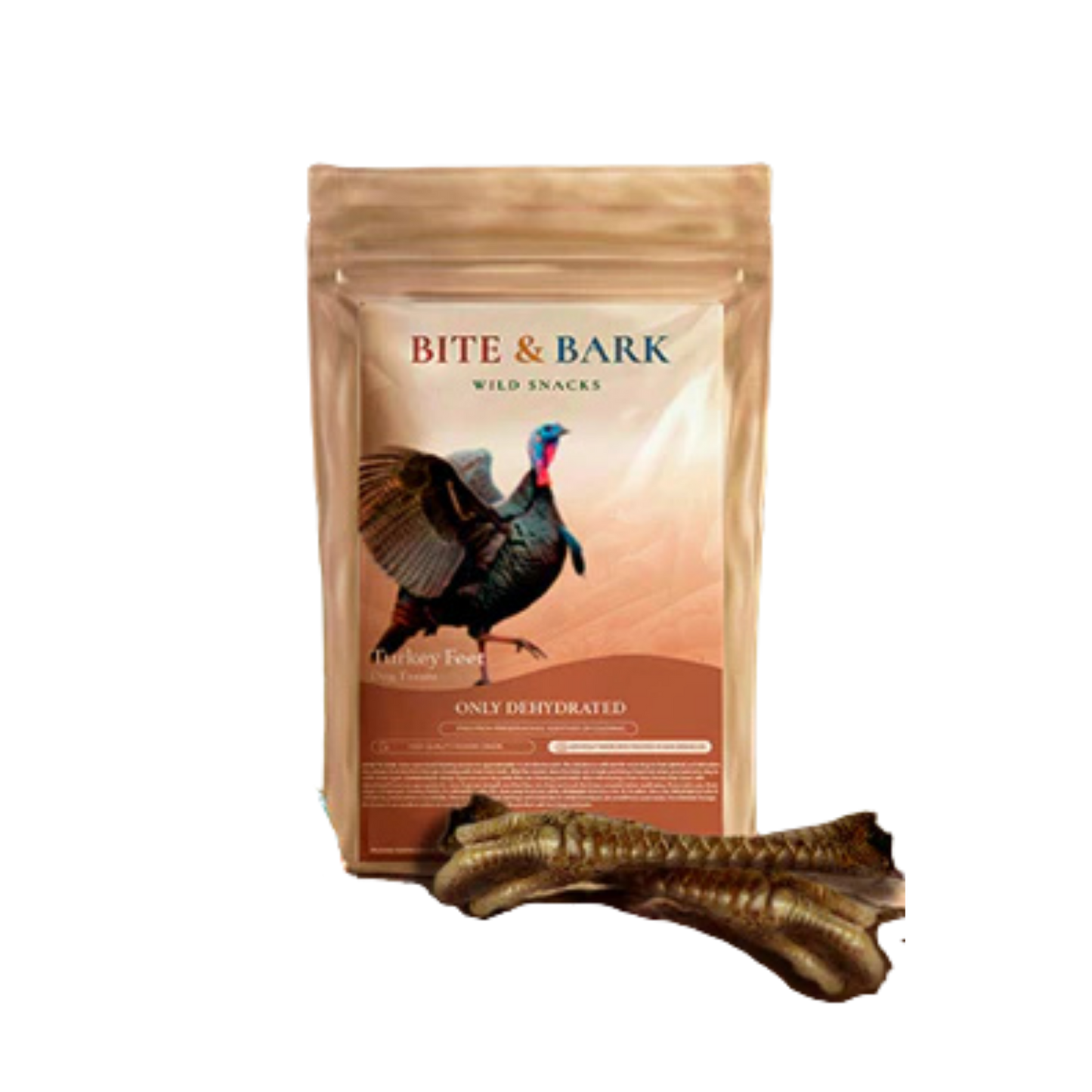 Bite & Bark Dehydrated Turkey Feet