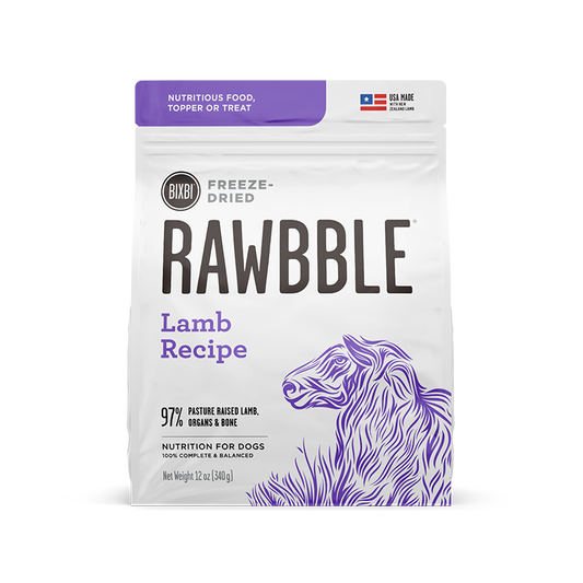 Rawbble Freeze-Dried Food for Dogs – Lamb Recipe - Pups & Cubs Premium Pet Food