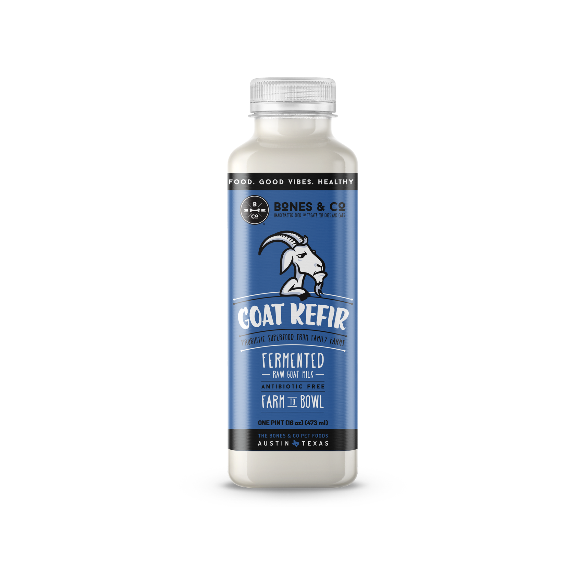 Bones & Co. Goat Kefir - Pups & Cubs Premium Pet Food