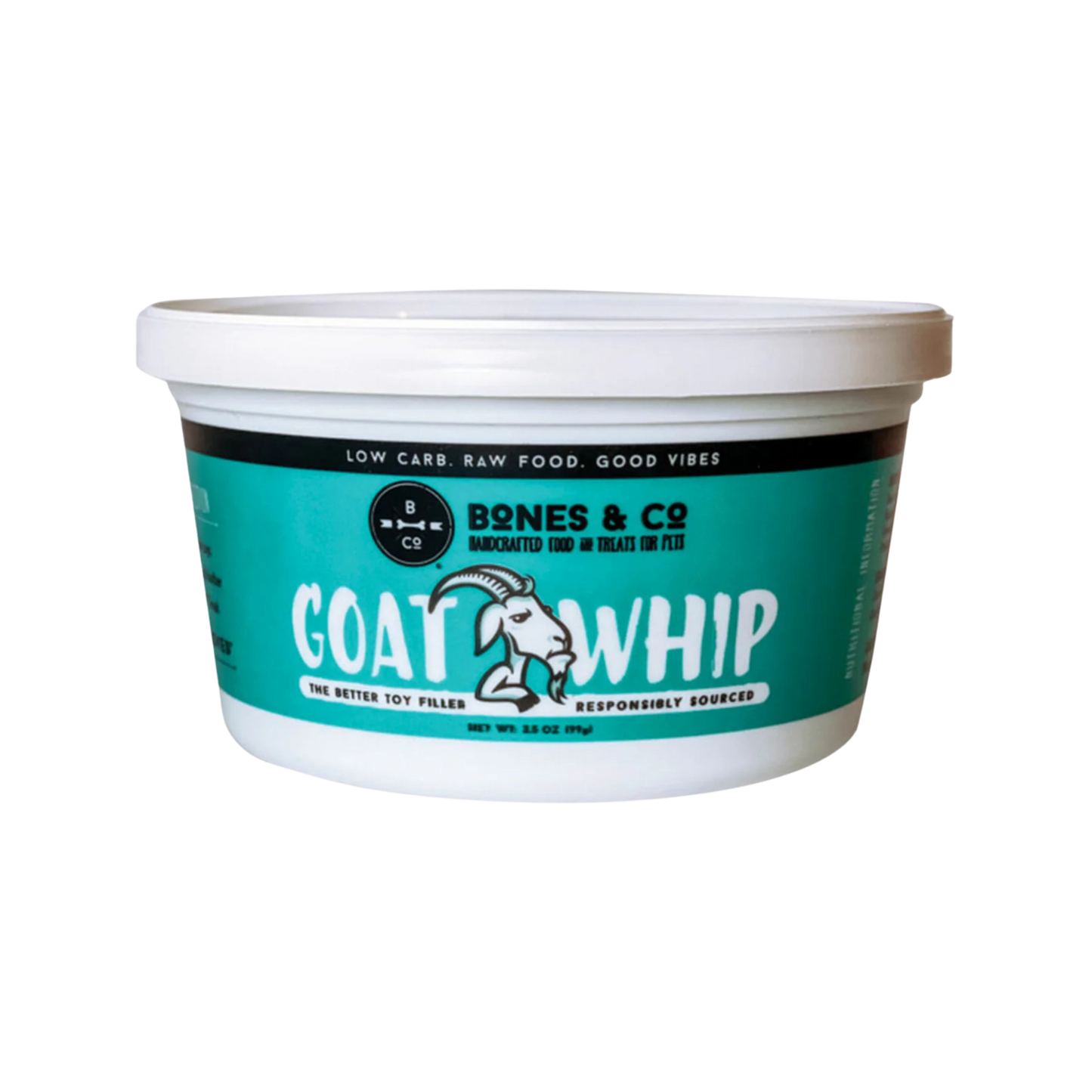 Bones & Co. Goat Whip - Pups & Cubs Premium Pet Food