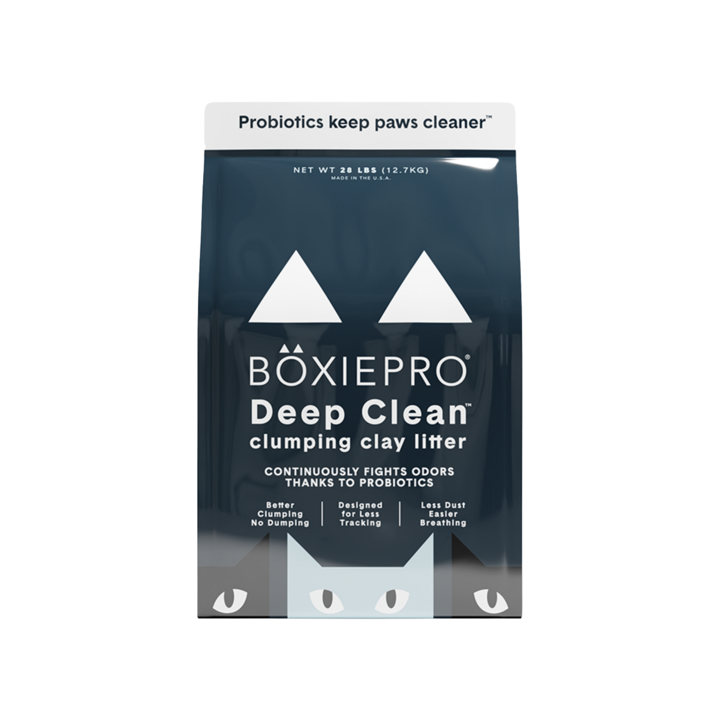 BoxiePro Self-Cleaning Probiotic Clumping Clay Litter
