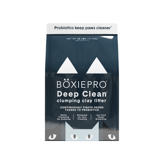 BoxiePro Self-Cleaning Probiotic Clumping Clay Litter