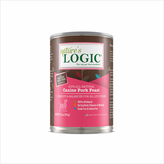 Nature's Logic Canine Pork Feast Wet Dog Food