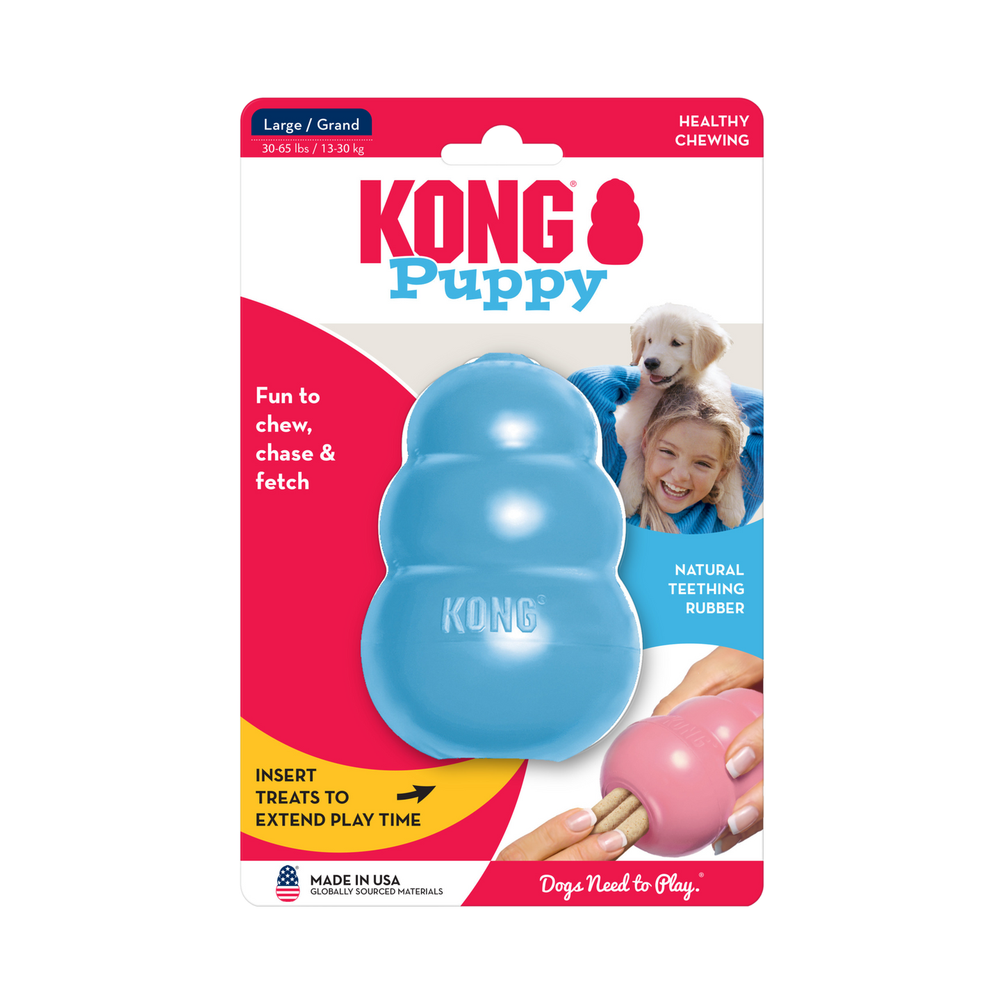 Kong Puppy Treat Enrichment Toy
