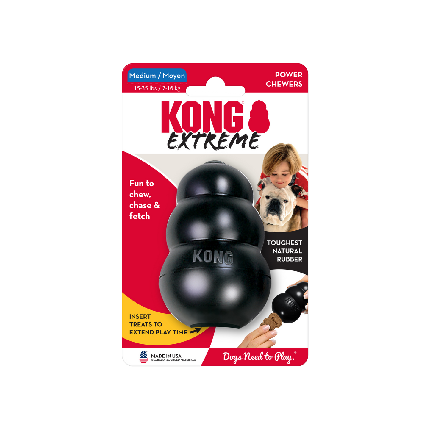 Kong Extreme Treat Enrichment Toy