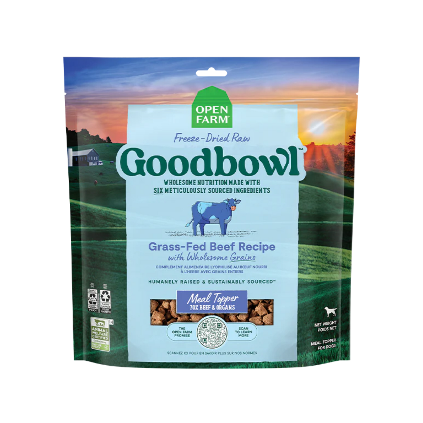 Open Farm Goodbowl Freeze Dried Raw Topper