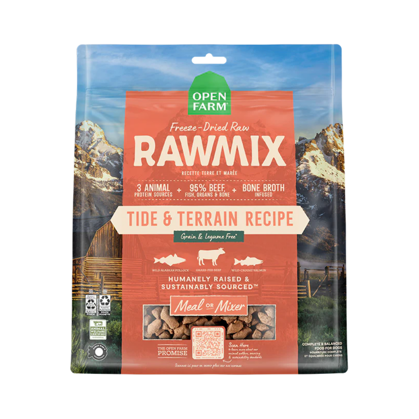 Open Farm RawMix Freeze Dried Raw Recipe