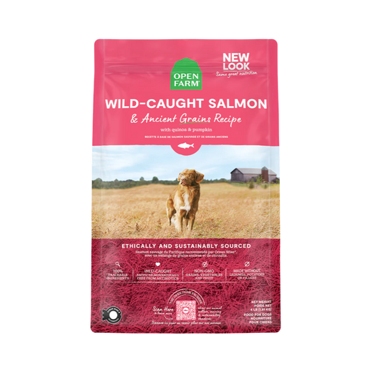 Open Farm Wild-Caught Salmon & Ancient Grains Dry Dog Food