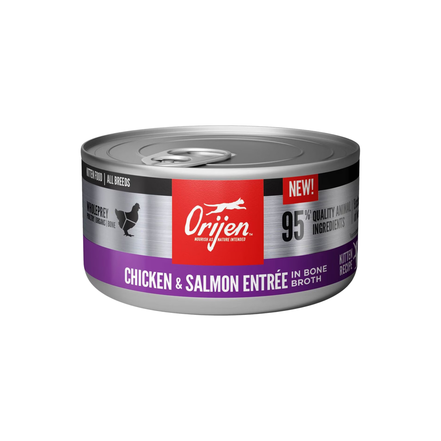 Orijen Chicken & Salmon Entrée Wet Kitten Food