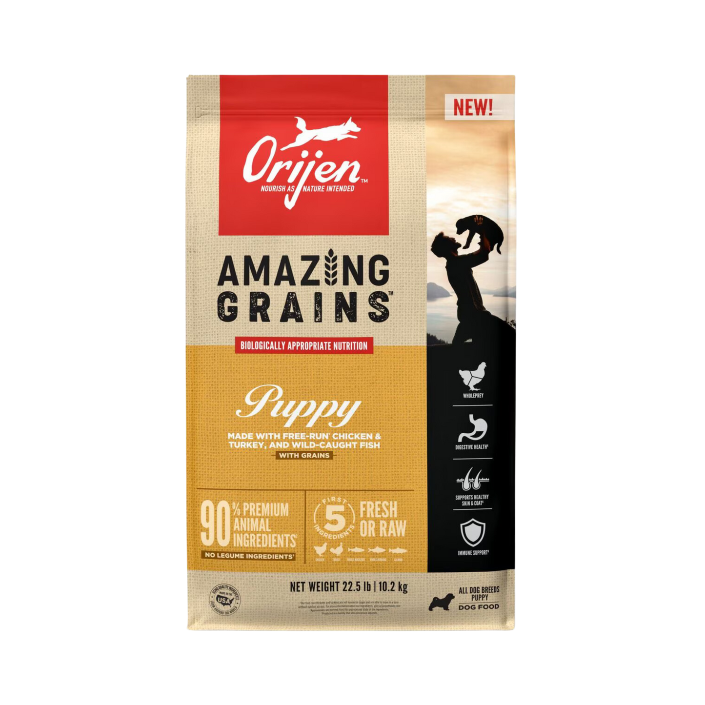 Orijen Amazing Grains Puppy Food Dry Dog Food