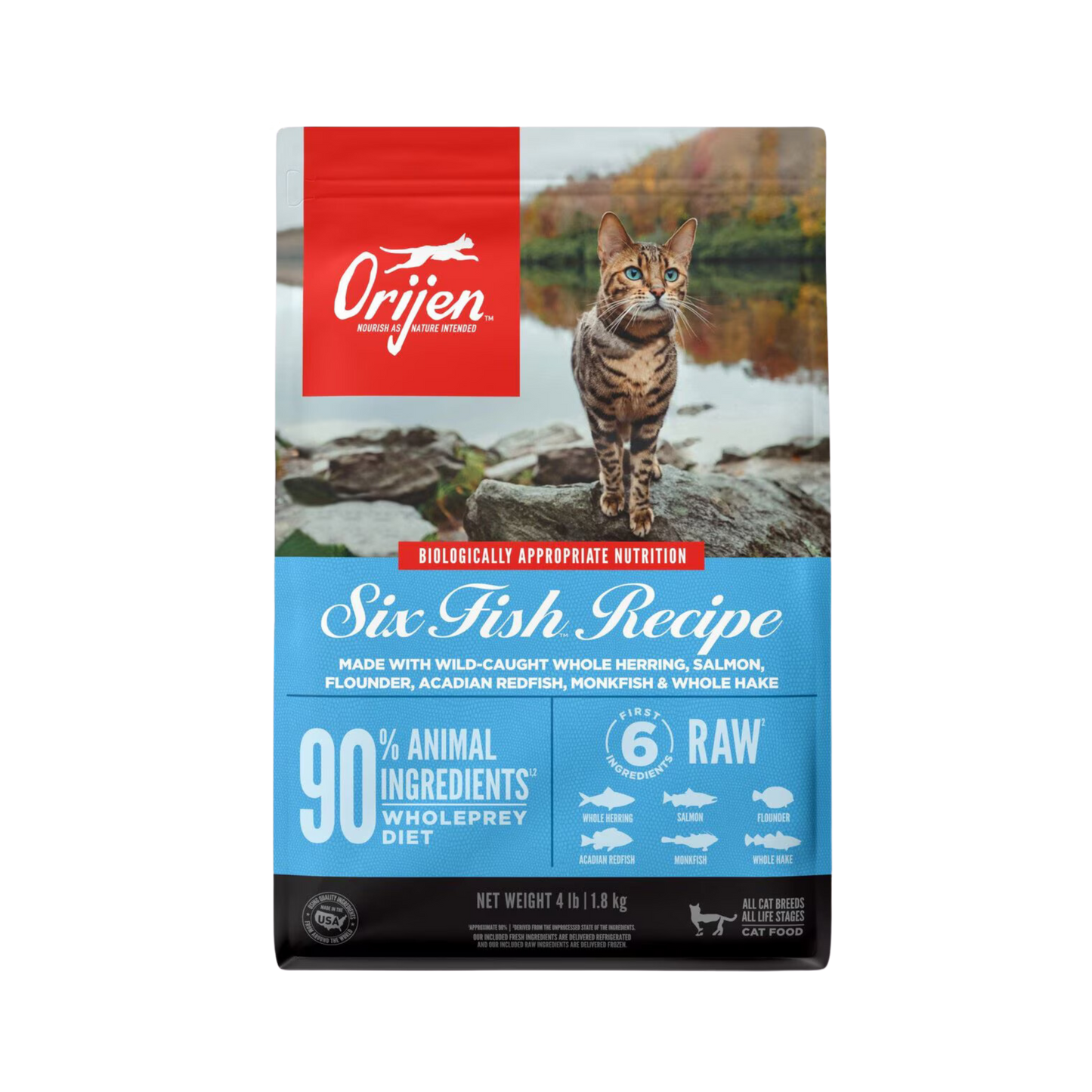 Orijen Six Fish Dry Cat Food