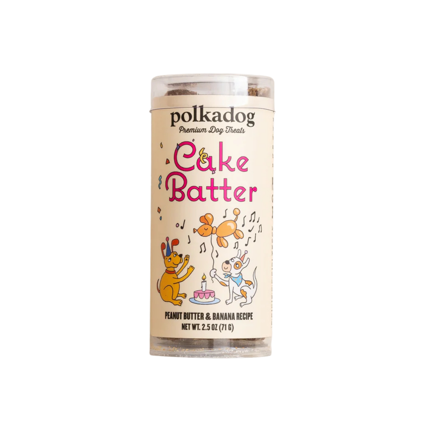 Polkadog Cake Batter Bites for Dogs