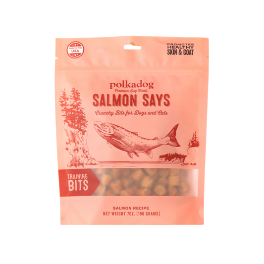 Polkadog Salmon Says for Dogs & Cats