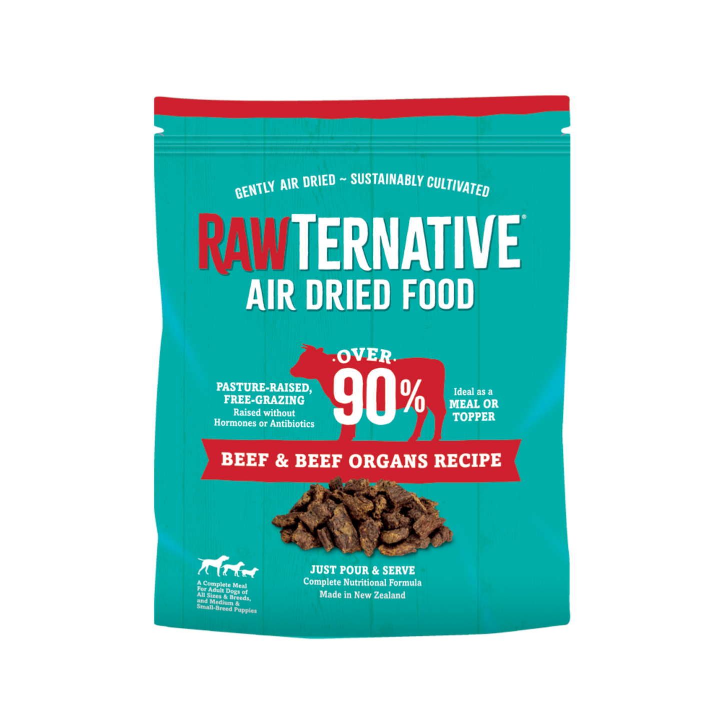 Rawternative Beef & Beef Organs Recipe Dog Food