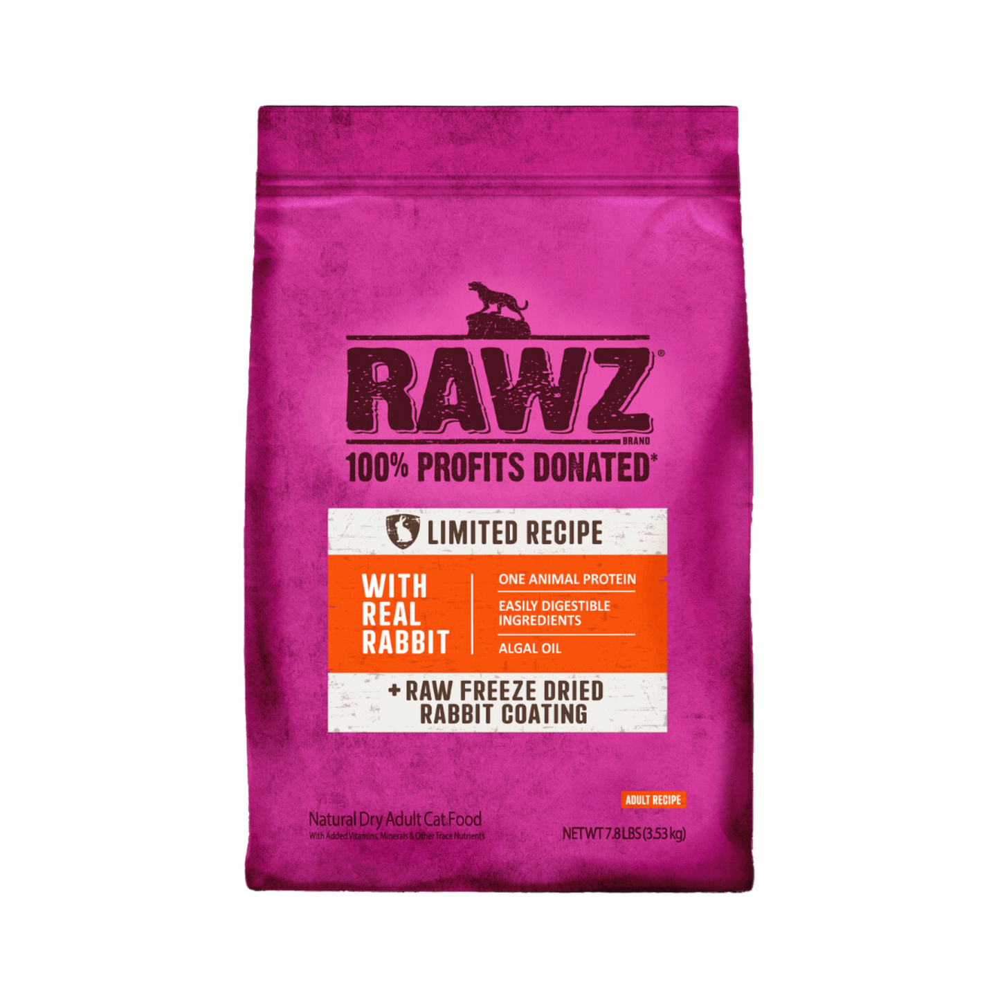 Rawz Real Rabbit Dry Cat Food