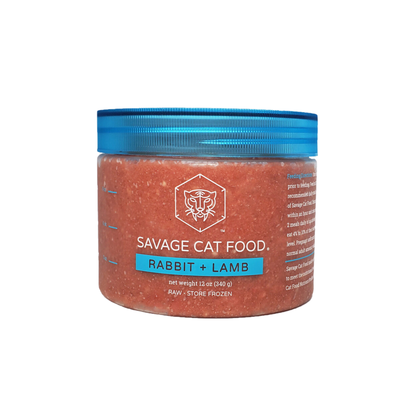 Savage Cat Rabbit & Lamb Tubs