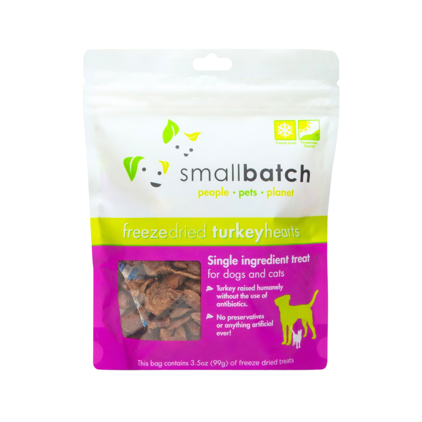 Smallbatch Freeze-Dried Turkey Hearts