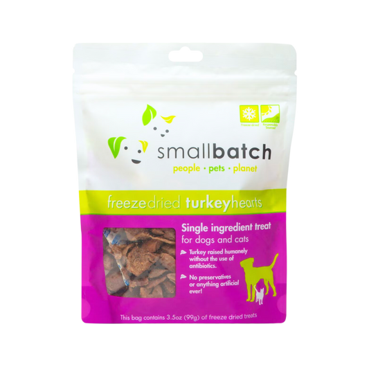 Smallbatch Freeze-Dried Turkey Hearts