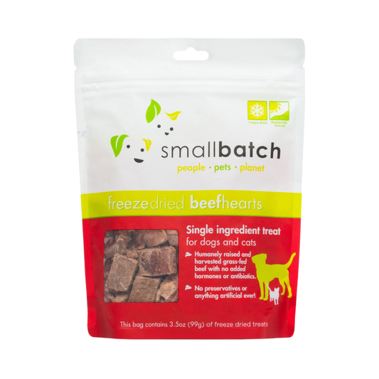 Smallbatch Freeze-Dried Beef Hearts