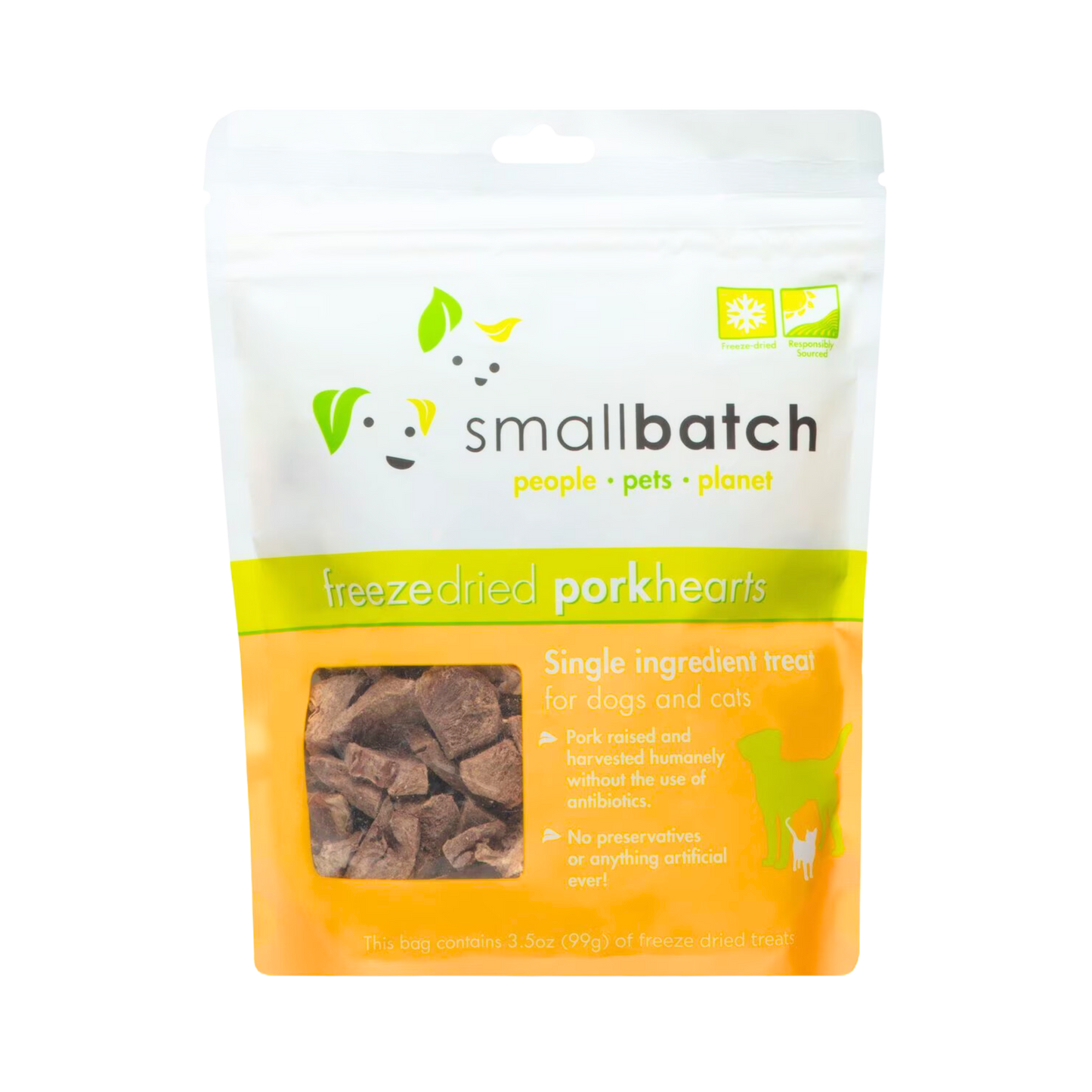 Smallbatch Freeze-Dried Pork Hearts