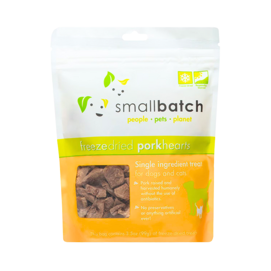Smallbatch Freeze-Dried Pork Hearts