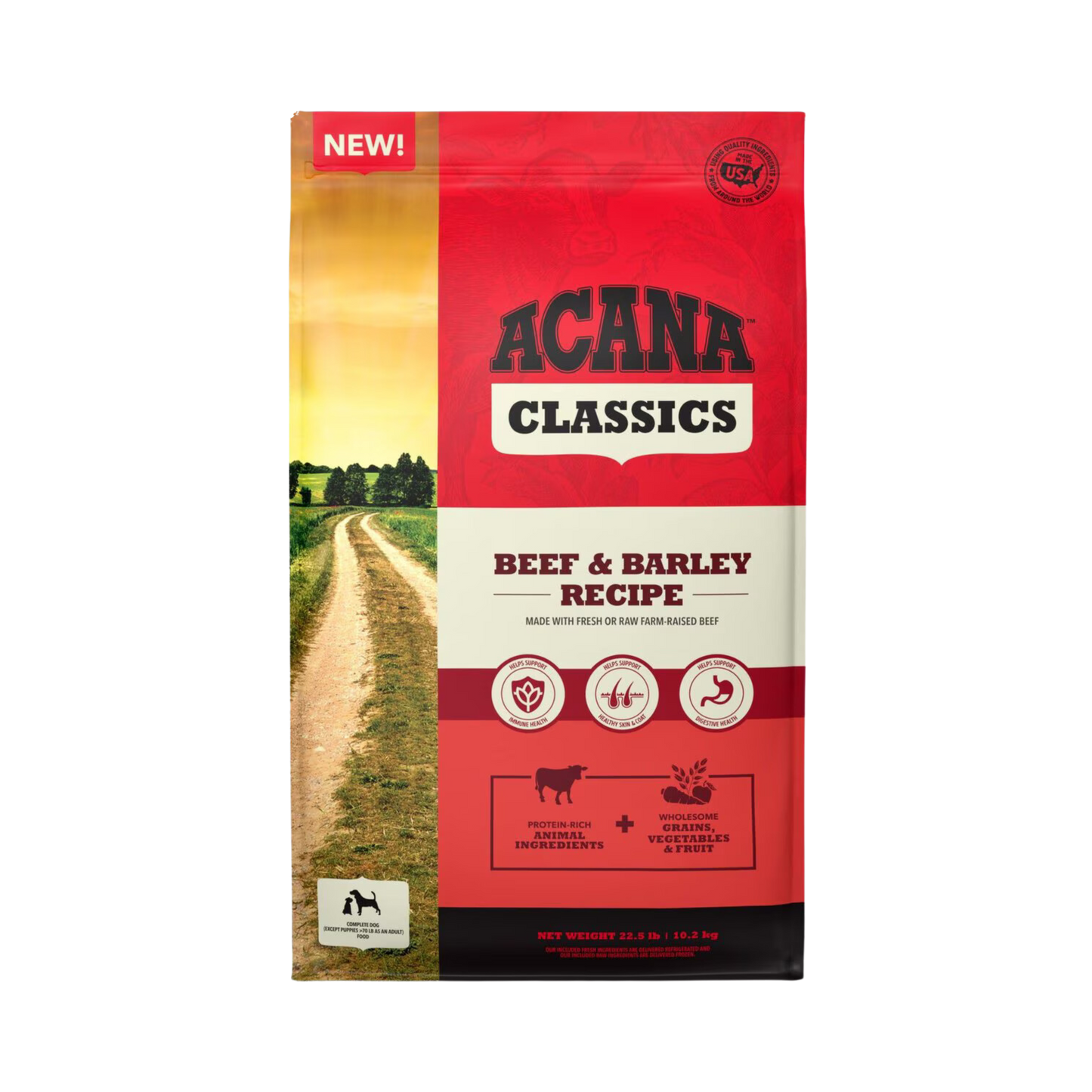 Acana Classics, Beef and Barley Recipe Dry Dog Food