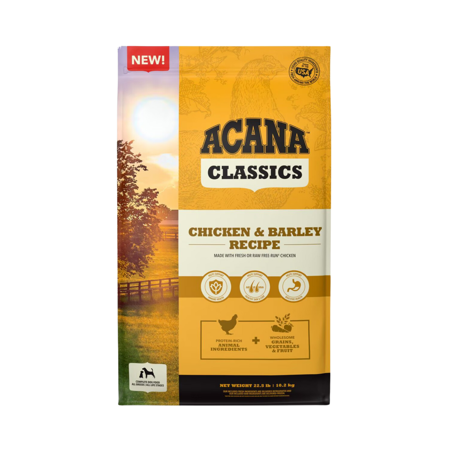 Acana Classics, Chicken and Barley Recipe Dry Dog Food